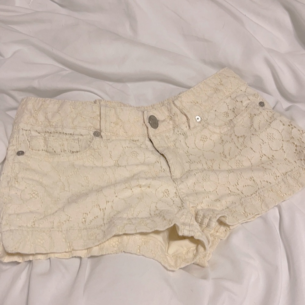 Indigo Rein Lace Shorts